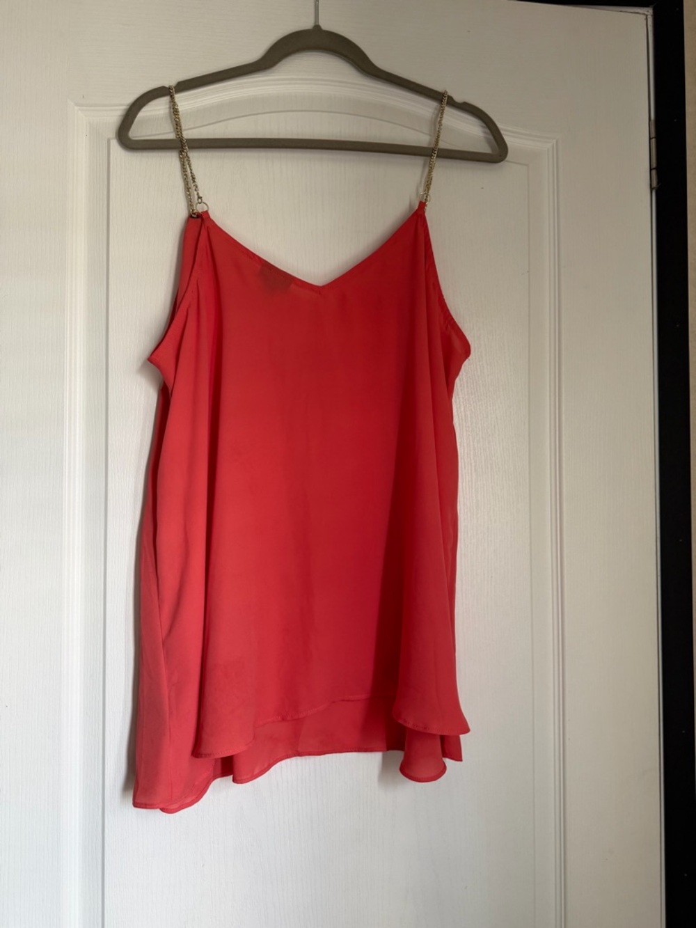 Torrid Coral Chain-Strap Camisole Size 2